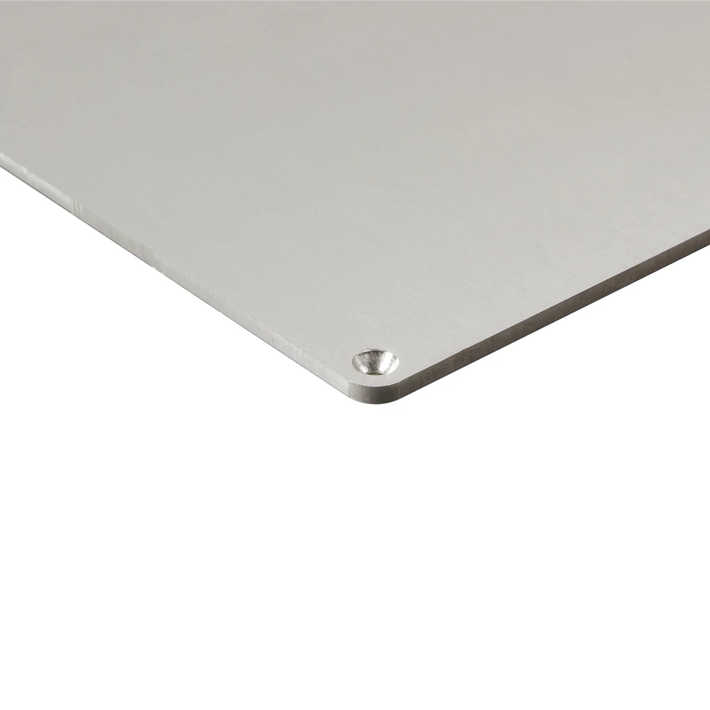 lerdge 3d printer parts 3mm aluminum substrate hotbed plate heating platform mk2a heated hot bed accessories 410mm free global shipping