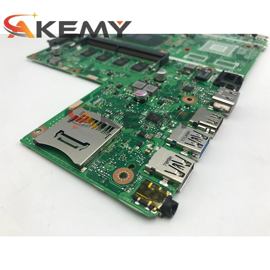 

High quality 60NB0CF0-MB6110 For ASUS X541UAK Laptop Motherboard X541UVK REV2.0 Main Board SR2ZU I5-7200U 4GB 100% Tested