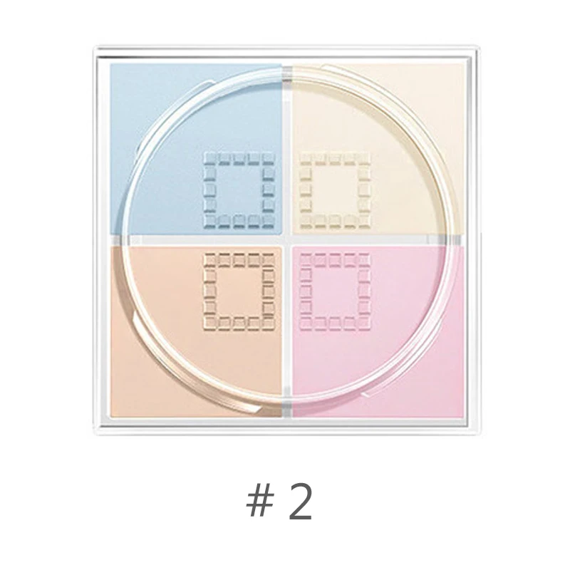 2 New Si Gong Ge Honey Powder Light Control Oil Powder Waterproof Concealer High Light Shimmer Whitening Makeup Cosmetic Set - Цвет: 2