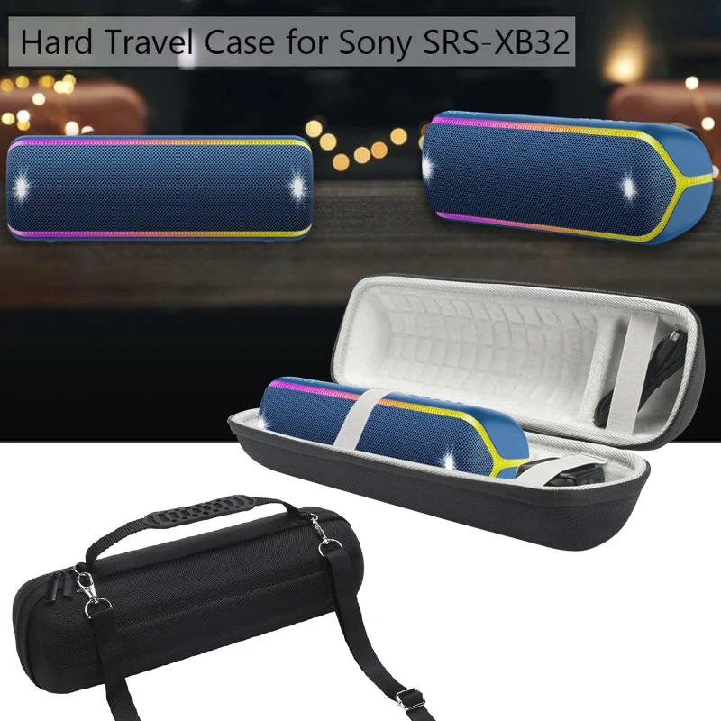 2020 новый жесткий защитный чехол из ЭВА коробка для Sony SRS XB32 Экстра бас Портативный