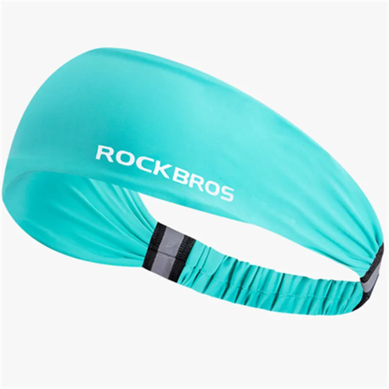 

ROCKBROS Gym Headscarf Sweat Hair Band Bandage Men Women Elastic Head Band Sport Headband Cycling Running Sweatband Fitness Yoga