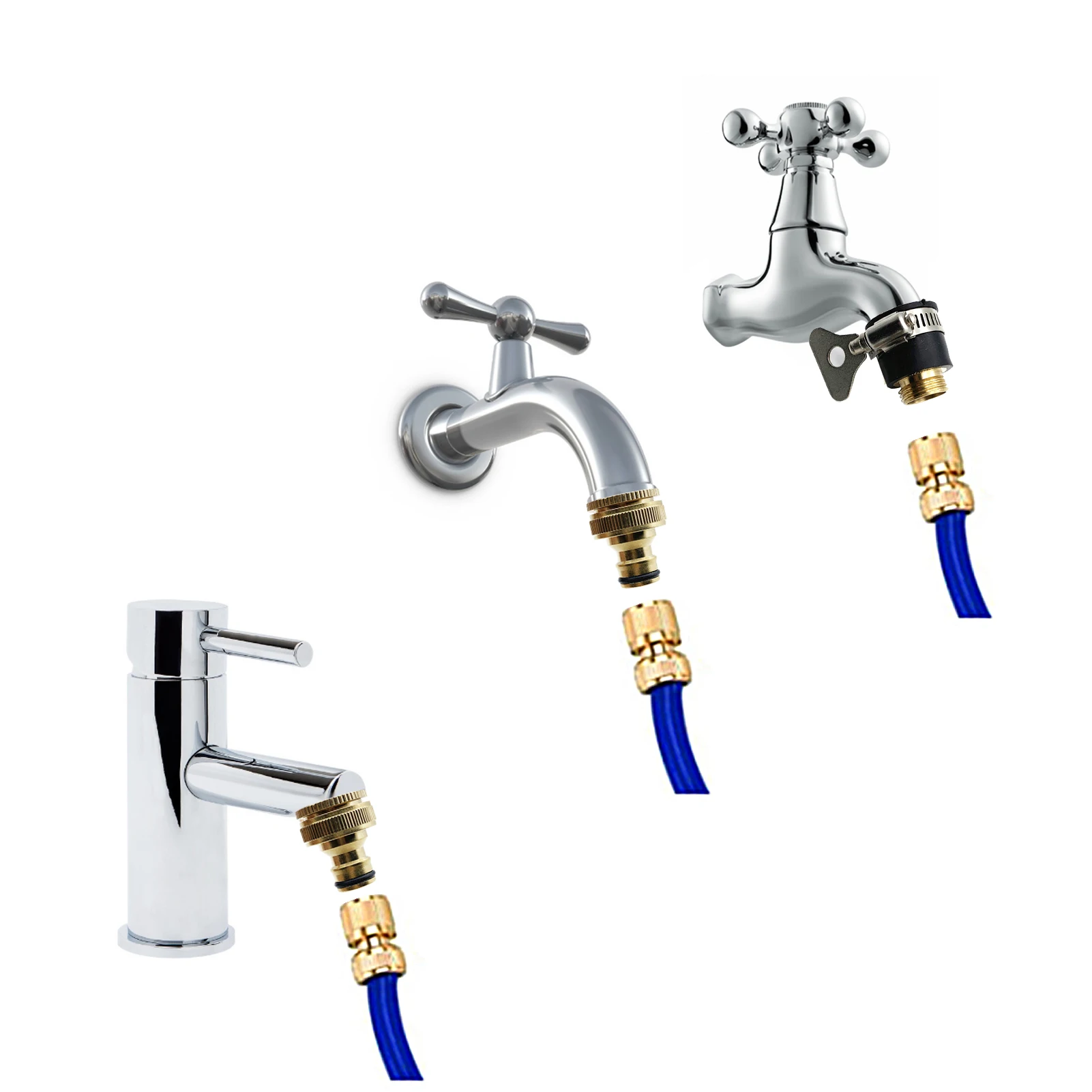 Латунный шланговый соединитель к садовому шлангу муфта быстрого подключения