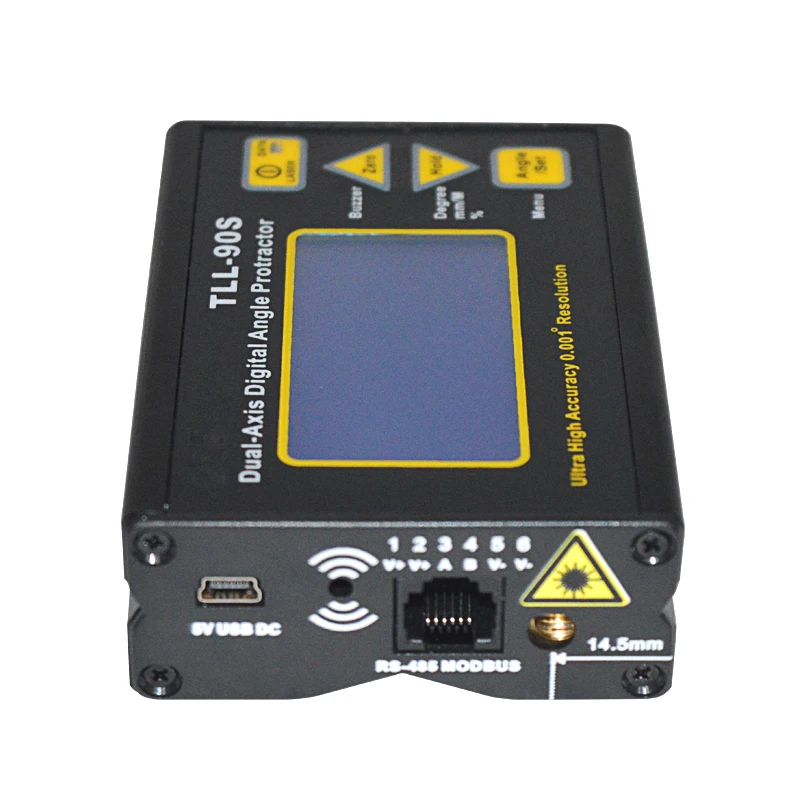 Цифровой дисплей 37 в двухосевой инклинометр Профессиональный высокоточный