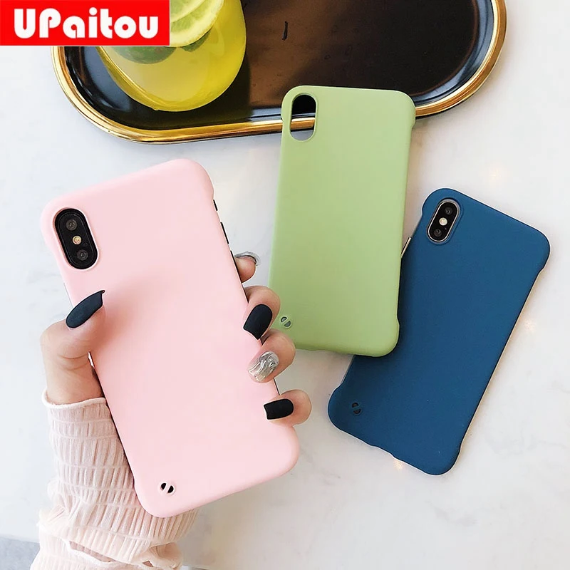 Ультратонкий безрамный чехол UPaitou для Xiaomi Mi 9 SE 9T Pro Redmi K20 Матовый Жесткий из
