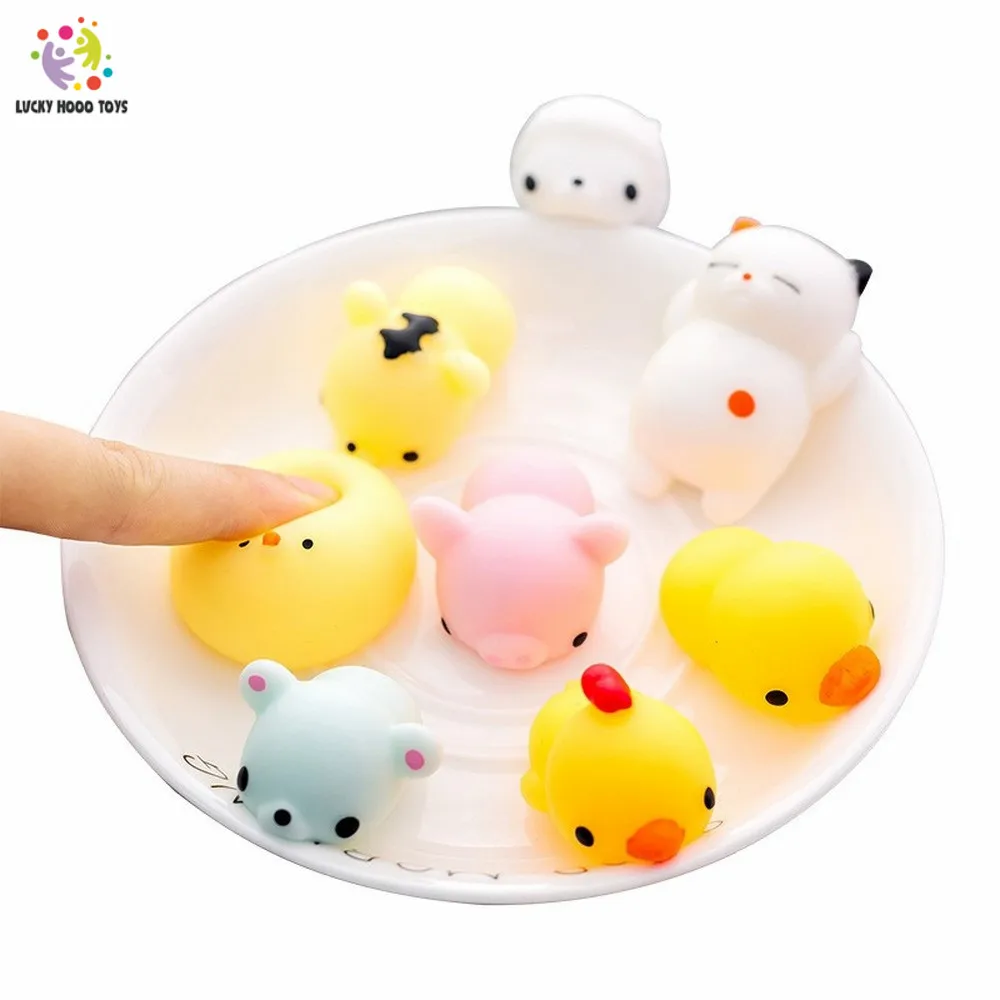 

squishy Toys Antistress oy Cute Animal Antistress Ball Squeeze Mochi Rising Toys Abreact Soft Sticky Stress Relief Toys