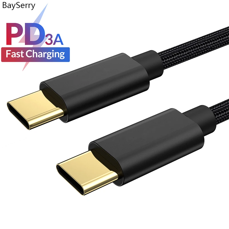 Кабель usb type-C-usb type-C для Xiaomi Redmi Note 7 Pro 60 Вт PD QC 4 0 Быстрая зарядка кабель samsung Galaxy S10 S9