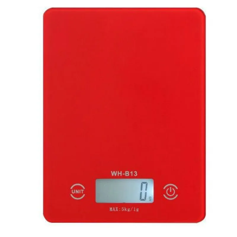 

Простые однотонные высококлассные стеклянные кухонные весы с сенсорным экраном, электронные подарочные весы, кухонные весы для выпечки с п...