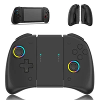 switch joy con controller ns wireless gamepad with wake up with colorful lights game handle for nintendo switch accessories