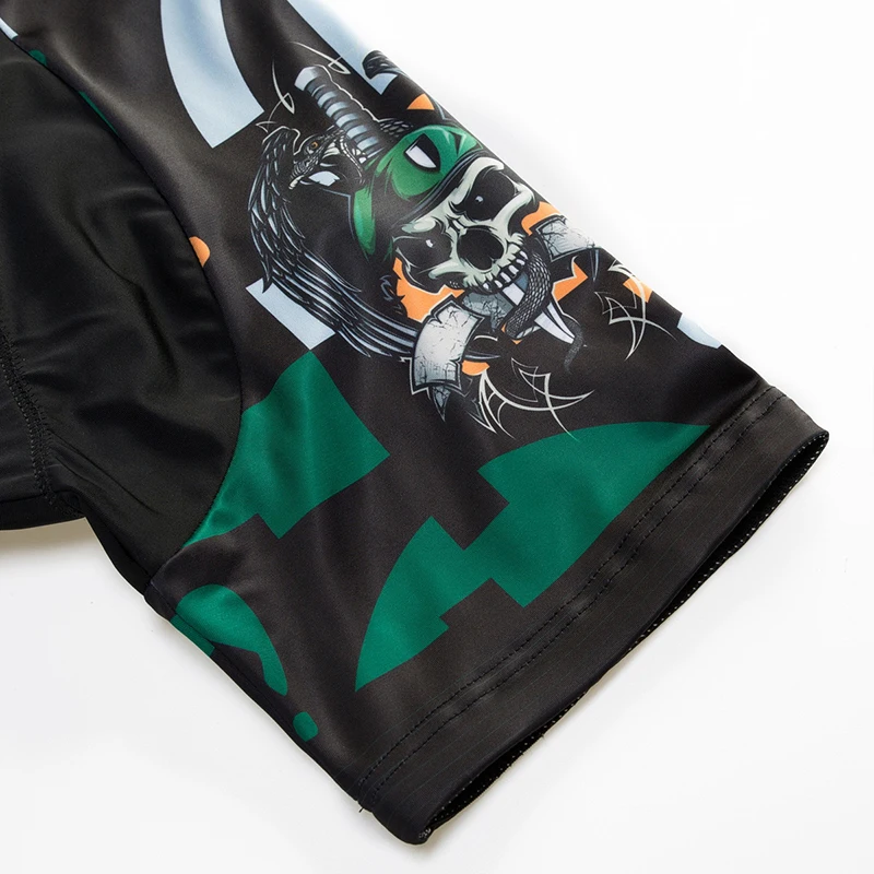 Мужские весенне-летние велосипедные шорты на лямках крутые камуфляжные с