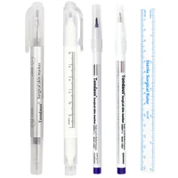 2pcs 0 5mm 1mm surgical skin marker eyebrow skin marker pen tattoo skin marker measure measuring ruler makeup tools