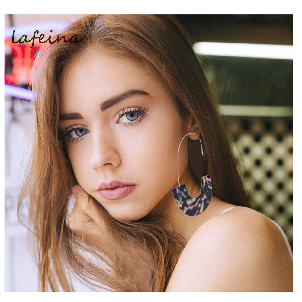 Женские серьги в форме буквы U Ms. 2019|Серьги-подвески| |