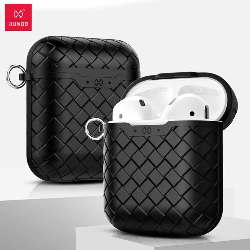 Чехол Xundd для наушников Apple AirPods силиконовый чехол беспроводных Bluetooth Air Pods