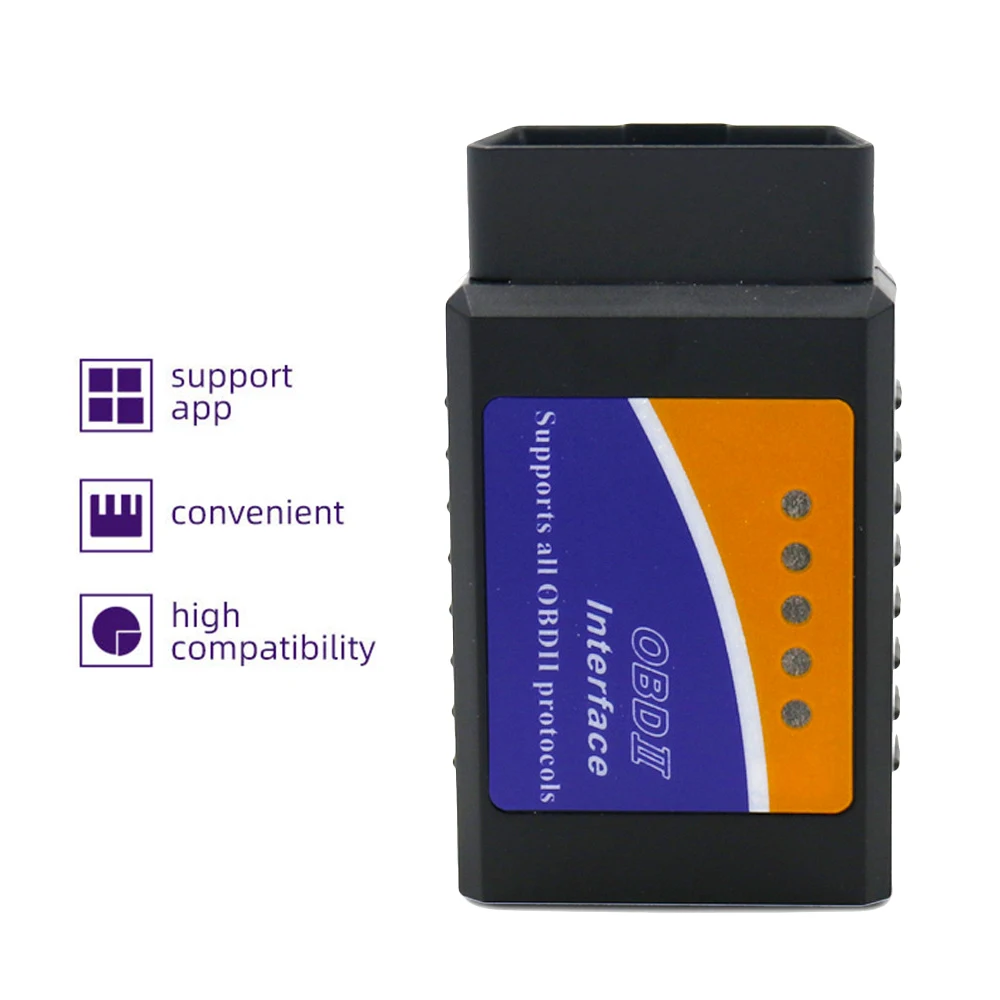 НОВЫЙ ELM 327 V1.5 Интерфейс работает на Android Torque CAN-BUS Elm327 Bluetooth OBD2/OBD II автомобильный