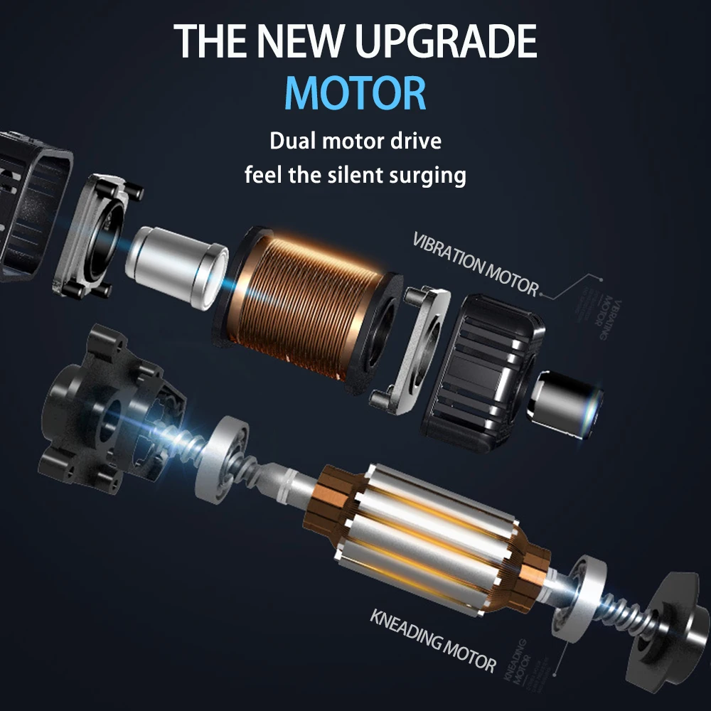 (С коробкой) электрическая массажная шаль U образной формы Массажер шиацу для