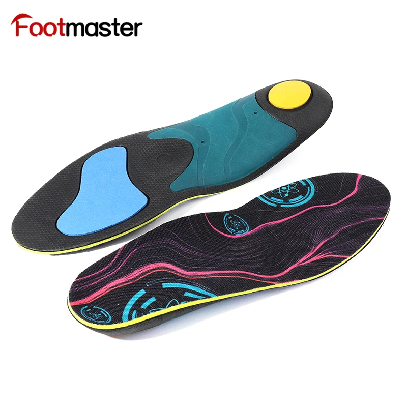 FootMaster Light Sports Orthopedic Insole EVA Insole To Relieve Flat Feet Insoles Arch Support Shoe Pad Unisex Insole
