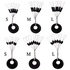 60 шт.компл. устойчивая пробка в виде бобов для предотвращения повреждения лески, вертикальные бобы для ловли карпа, аксессуары для рыболовных снастей, простота использования