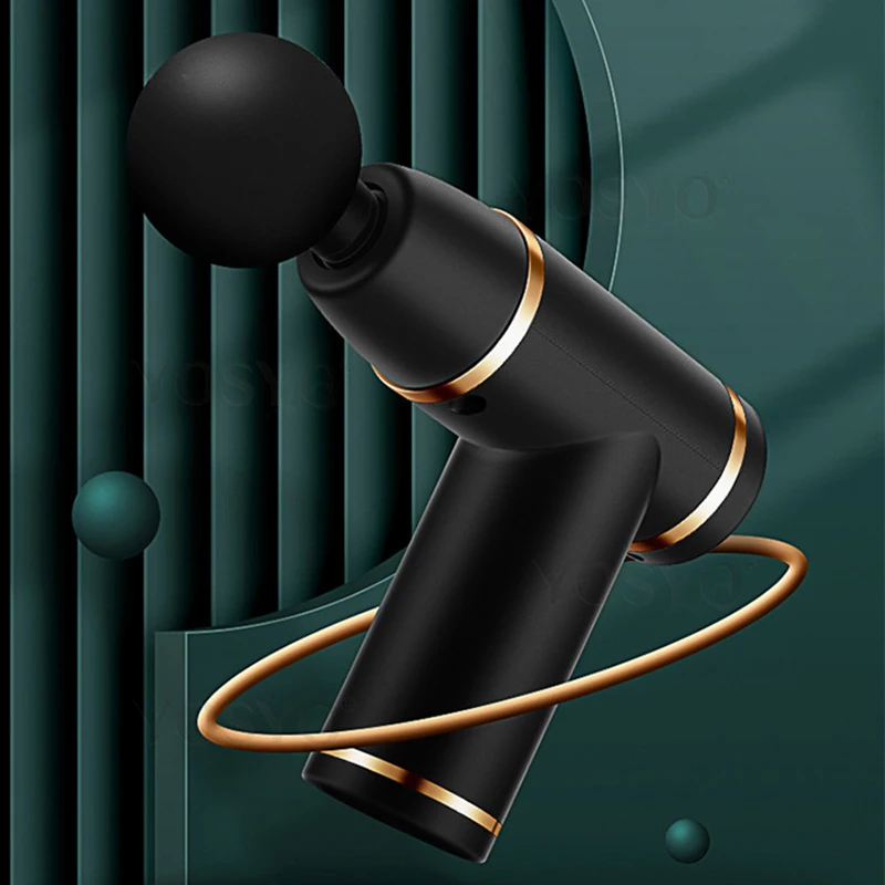 Мини-массажер для тела мышечный массажер спины шеи ткани перкуссия облегчение