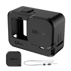 Ulanzi G9-1 для экшн-камеры Gopro Hero черный 9 силиконовый чехол-накладка из термополиуретана с полным покрытием в виде ракушки чехол