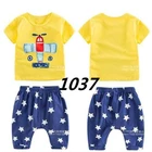 Новый детский пижамный комплект с вертолетом летняя Пижама для маленьких девочек хлопковая детская одежда для сна Ночная одежда для мальчиков костюмы