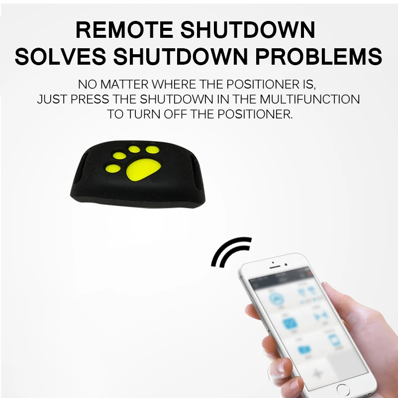 Водонепроницаемый GPS трекер для кошек с ошейником мини собак домашних животных