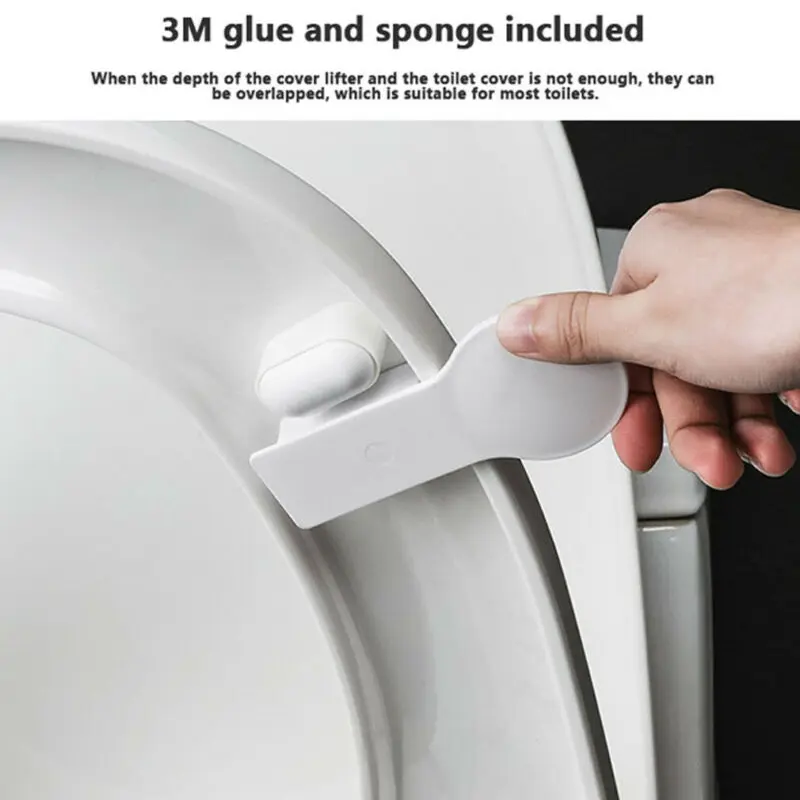 Мультяшный милый чехол для унитаза ручка наклейка подъемное - Цена: 