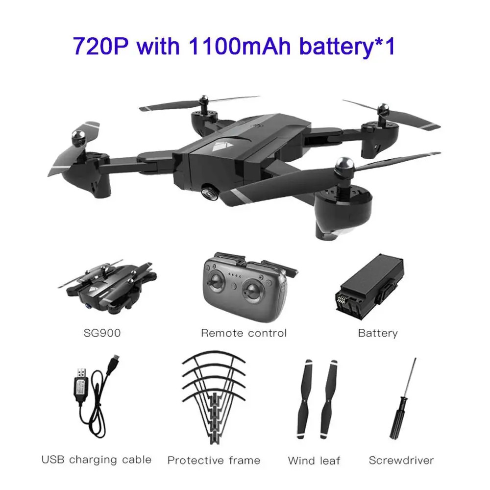 SG900 4K Дрон двойная камера HD 22mins полёт Профессиональный FPV RC gps Дрон фиксированная точка высота удержания Дрон VS gps SG900S - Цвет: SET 21