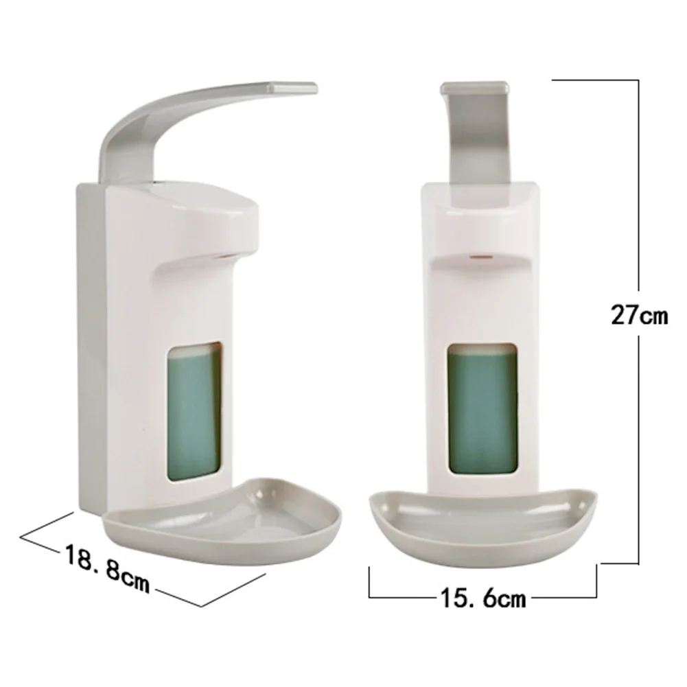 Диспенсер для мыла рук настенное крепление жидкая мойка 500 мл диспенсер