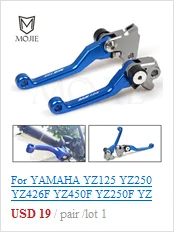 Для YAMAHA WR450F WR 450F 450 WR450 F 2001- Мотокросс ЧПУ поворотный тормоз трюк рычаг сцепления легко тяните кабель системы мотоцикла