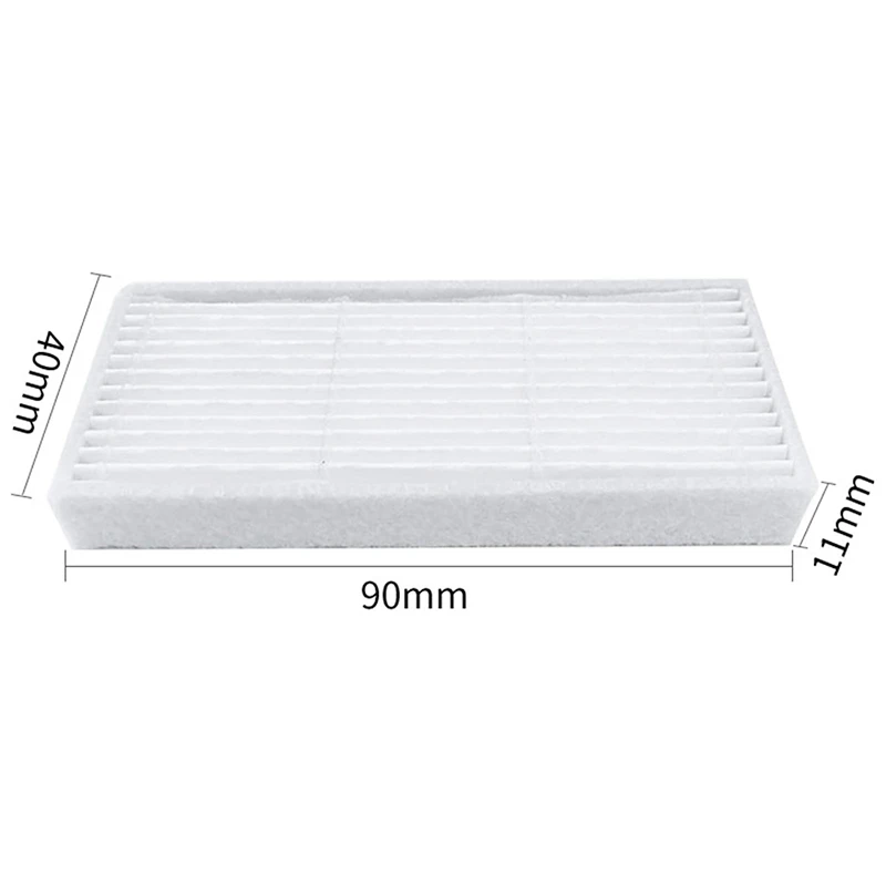 

4 PCS Hepa Filter for Midea I2 VCR03 Home Cleaning Sweeper Replacement Accessories Water Tank Spare Parts Household