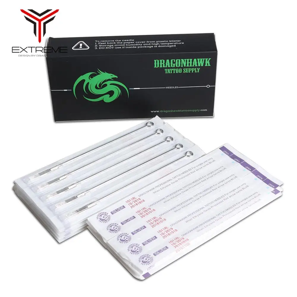 Одноразовые стерилизованные тату-иглы для макияжа разных размеров RL M1