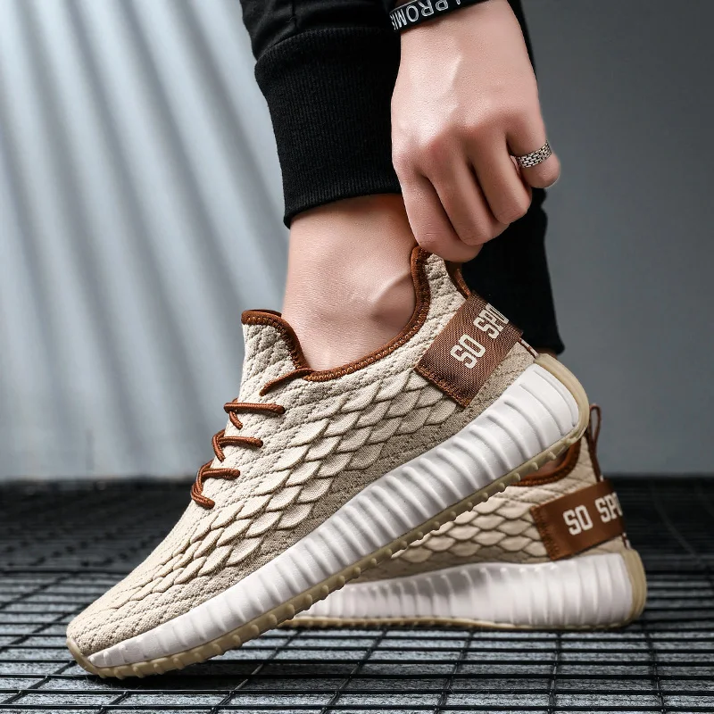 

Luxury Brand Men Running Shoes Ultralight Sneakers Walking Tracking Work Athletic Footwear Male Soft Bounce Outdoor Sport Shoes