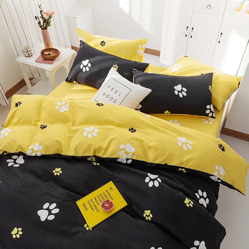 Комплект постельного белья из 3/4 предметов домашний текстиль с изображением