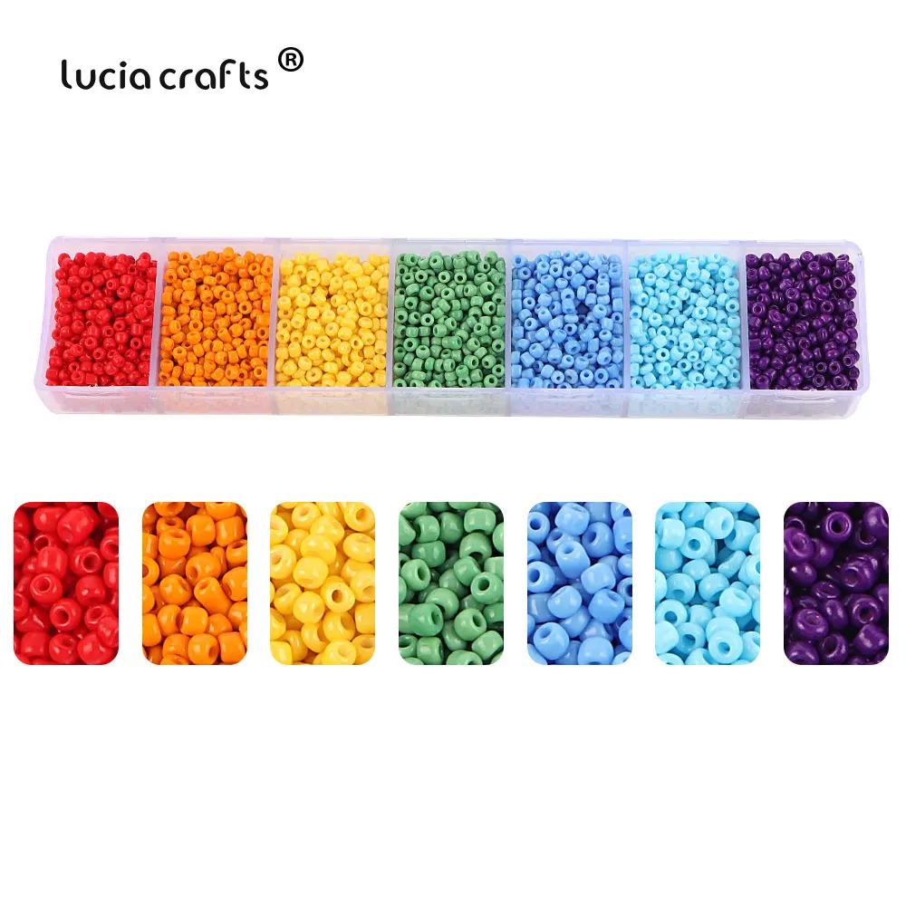 

2mm 2800/3150pcs Glass Seed Beads Uniform Round Spacer Beads For DIY Handmade Jewelry Making Accessories D02