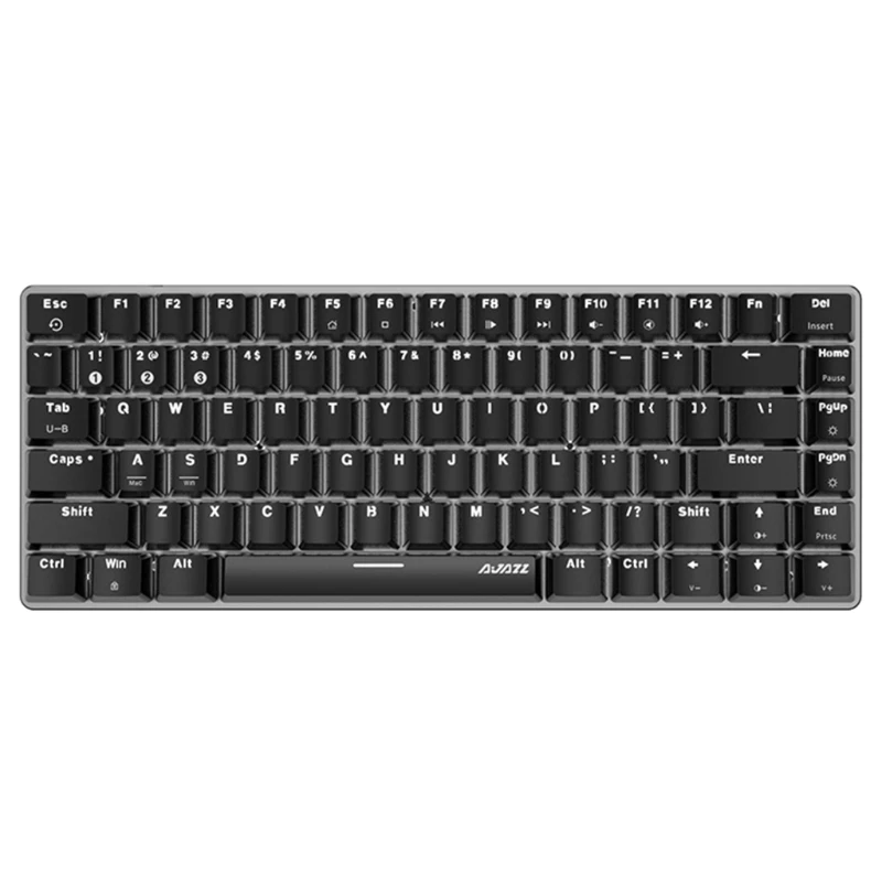 

2021 New Ajazz AK33 Mechanical Gaming Keyboard LED RGB Backlight Switch 82 Keys Bluetooth