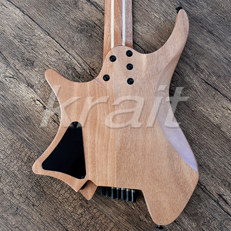 Krait безголовая гитара 7 струн strandberg безголовая гитара ольха дерево burl Топ