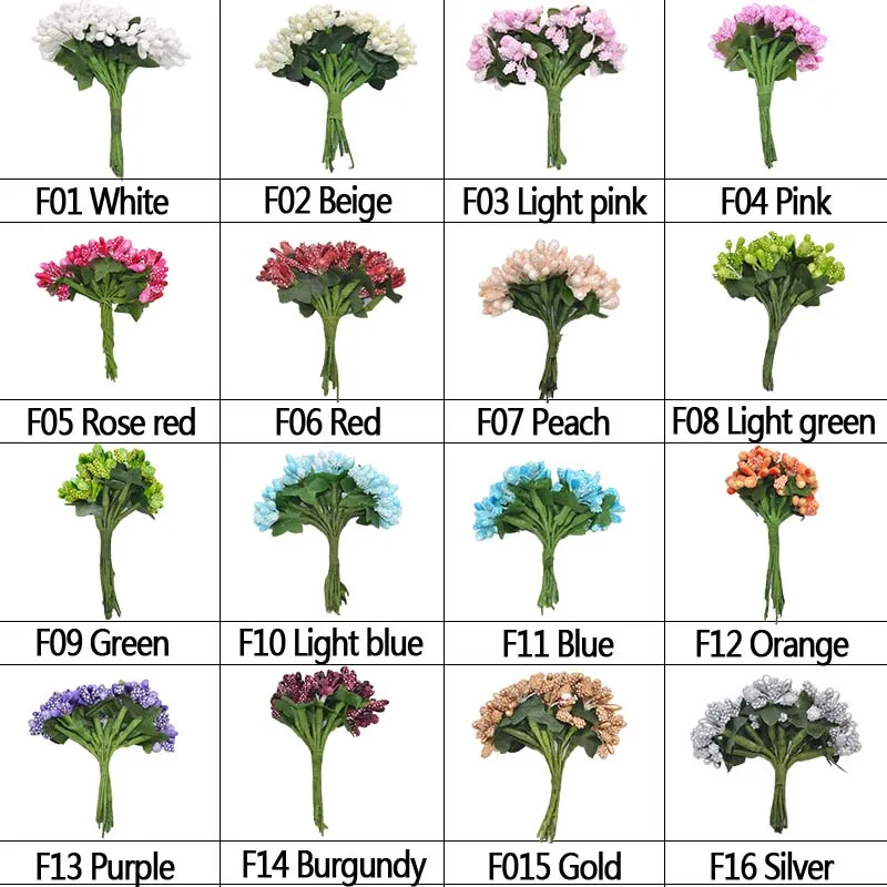 12/72 шт ручной работы искусственный цветок стемен проволока стебель для свадебной