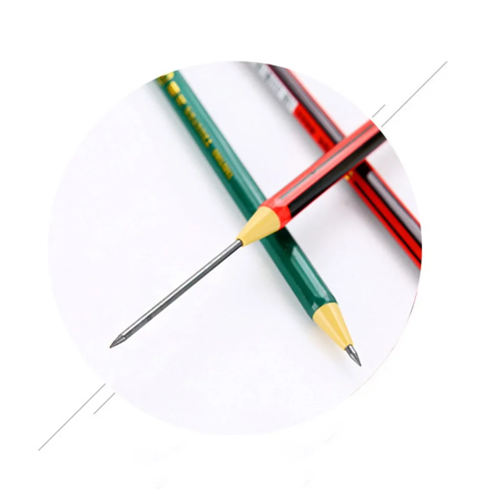 

2Pcs 2.0mm Simulated Pencil Mechanical Pencil Drawing Writing 2B Propelling Pencils for Kids School Supplies Korean Stationery