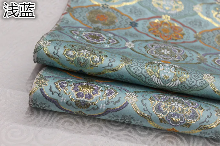 Кукла в кимоно Cheongsam декоративный ручной кружевной пояс Материал Ткань для поделок жаккардовая парча шелковая ткань японский и корейский стиль