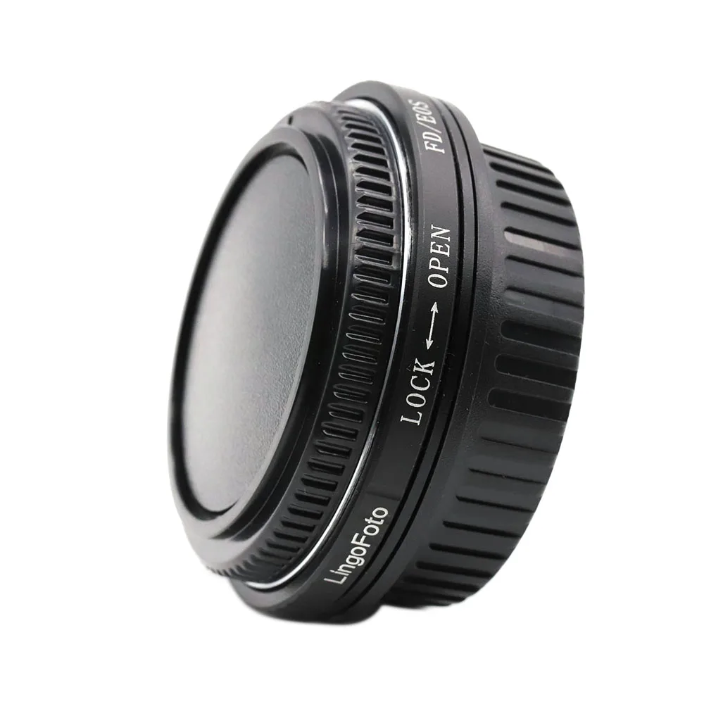 Переходное кольцо LingoFoto FD-EOS с корректирующим стеклом и кольцом диафрагмы для