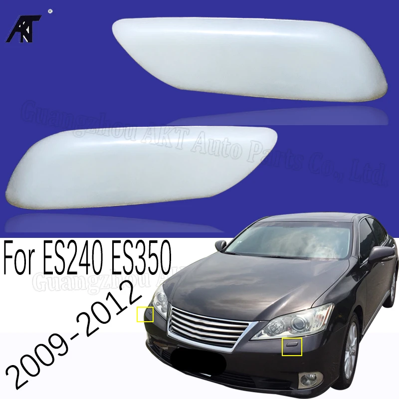 

2pcs Right &Left Headlamp Washer Cap Cover For Toyota ACV40 GSV40 FOR Lexus ES350 WASHER NOZZLE JET COVER