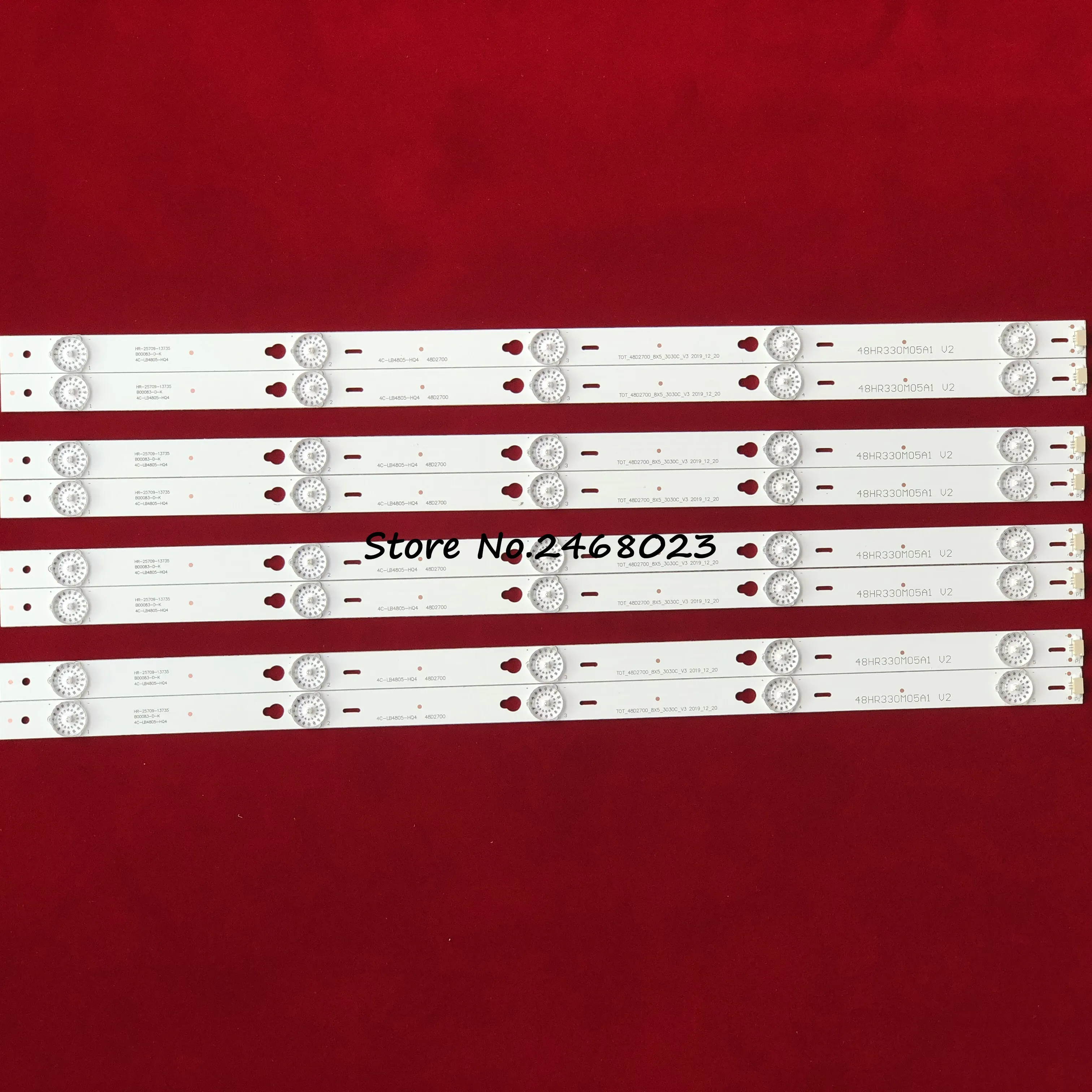 Светодиодная лента для подсветки TCL 40 дюймов TV 4C-LB4805-HQ4 TOT-48D2700-8X5-3030C-V3 4C-LB4805-YHEX1