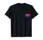 Футболка Радужный Флаг ЛГБТ bi гордость бисексуальный флаг бисексуальности