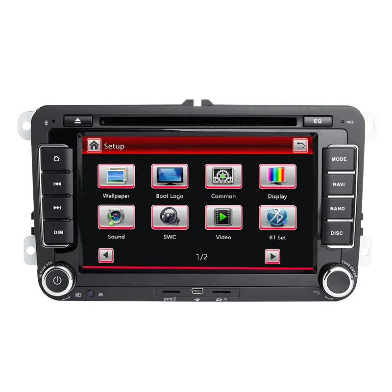 Автомобильный DVD-радиоплеер 2Din для VW Volkswagen Passat b6 b7 Skoda Octavia Superb2 T5 Golf 5 Polo Seat leon