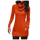 2020 женские толстовки зимняя теплая женская обувь на каждый день с высоким воротом Повседневная Толстовка Куртка Топы женские пуловеры размера плюс одежда