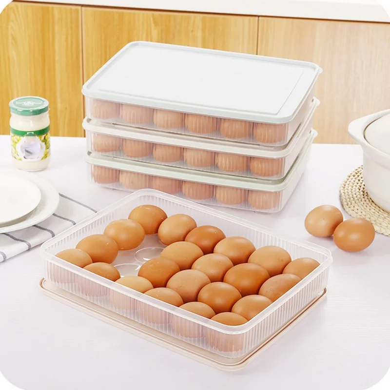 

Reusable Food Eggs Storage Food Storage Containers Freezer Container Flour Freezing Container Leavening Pizza For Cereals Box