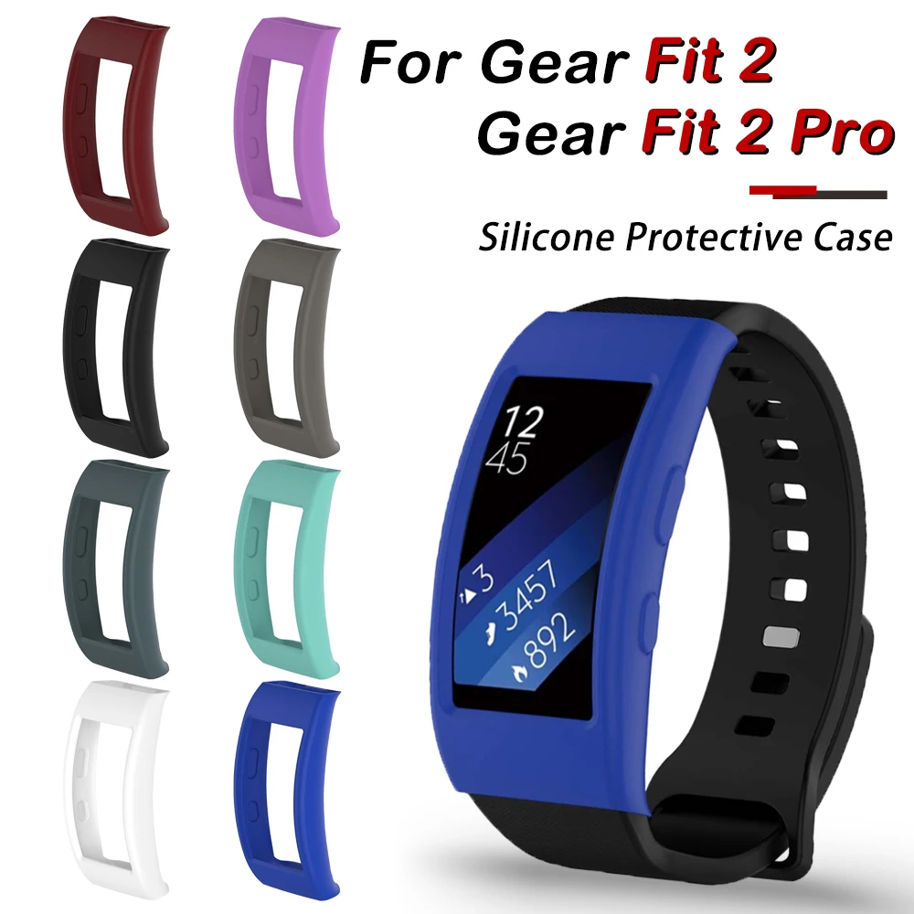 

Силиконовый защитный чехол для смарт-часов Samsung Gear Fit 2 Pro