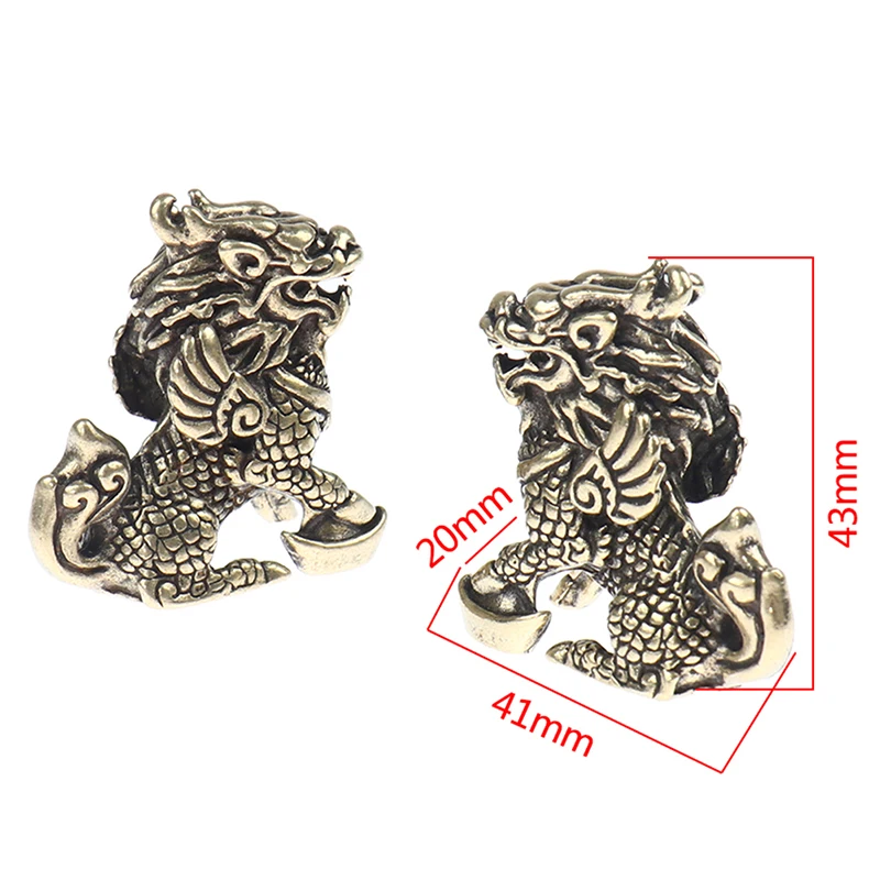 1 шт./1 пара медные статуэтки в виде короля льва | Дом и сад