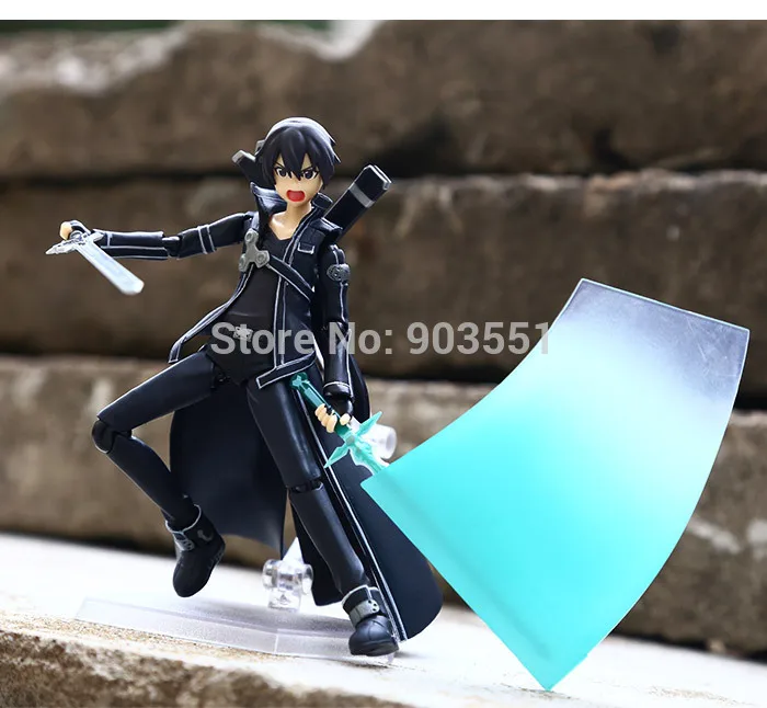 Аниме меч искусство онлайн Figma Kirito Asuna фигурка ПВХ экшн-фигурка Коллекционная