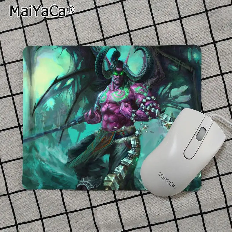 Maiya высокое качество World of Warcraft Illidan Stormrage прочный резиновый коврик для мыши лидер