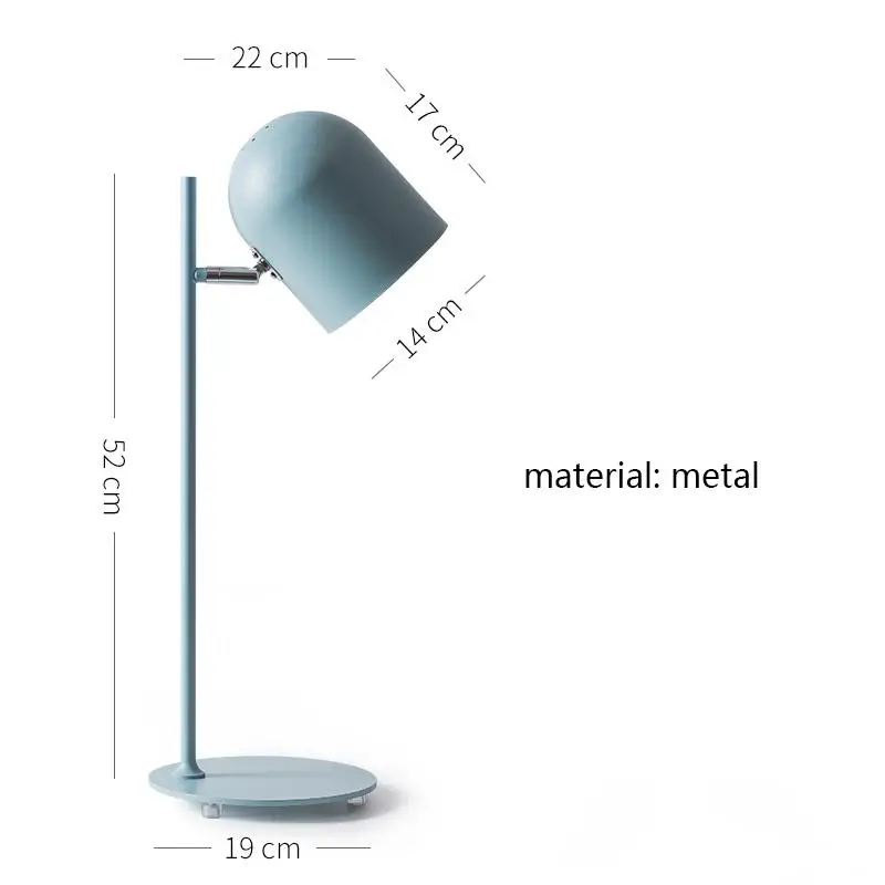 Железная настольная лампа в скандинавском стиле для дома настольные лампы